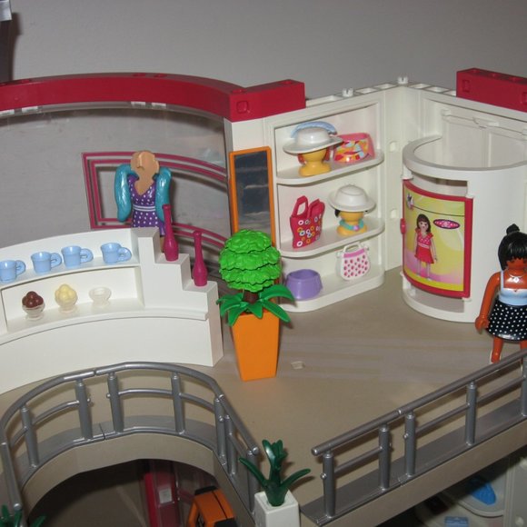Playmobil 5485 Large Shopping Mall Parts Lot 2309 X - Picture 3 of 14